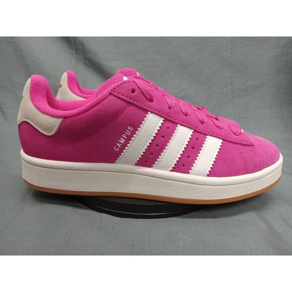 Adidas Campus 00s J Girls Sneakers Suede White Pink Gum Size 6.5 NEW NO BOX! - Picture 6 of 11